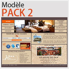 creation site internet hotelier pack 2