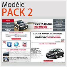 site internet garagiste pack 2