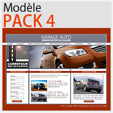 creer un site web pour garagiste pack 4