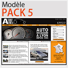creer un site internet pour garagiste pack 5