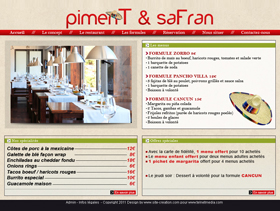 Piment et Safran